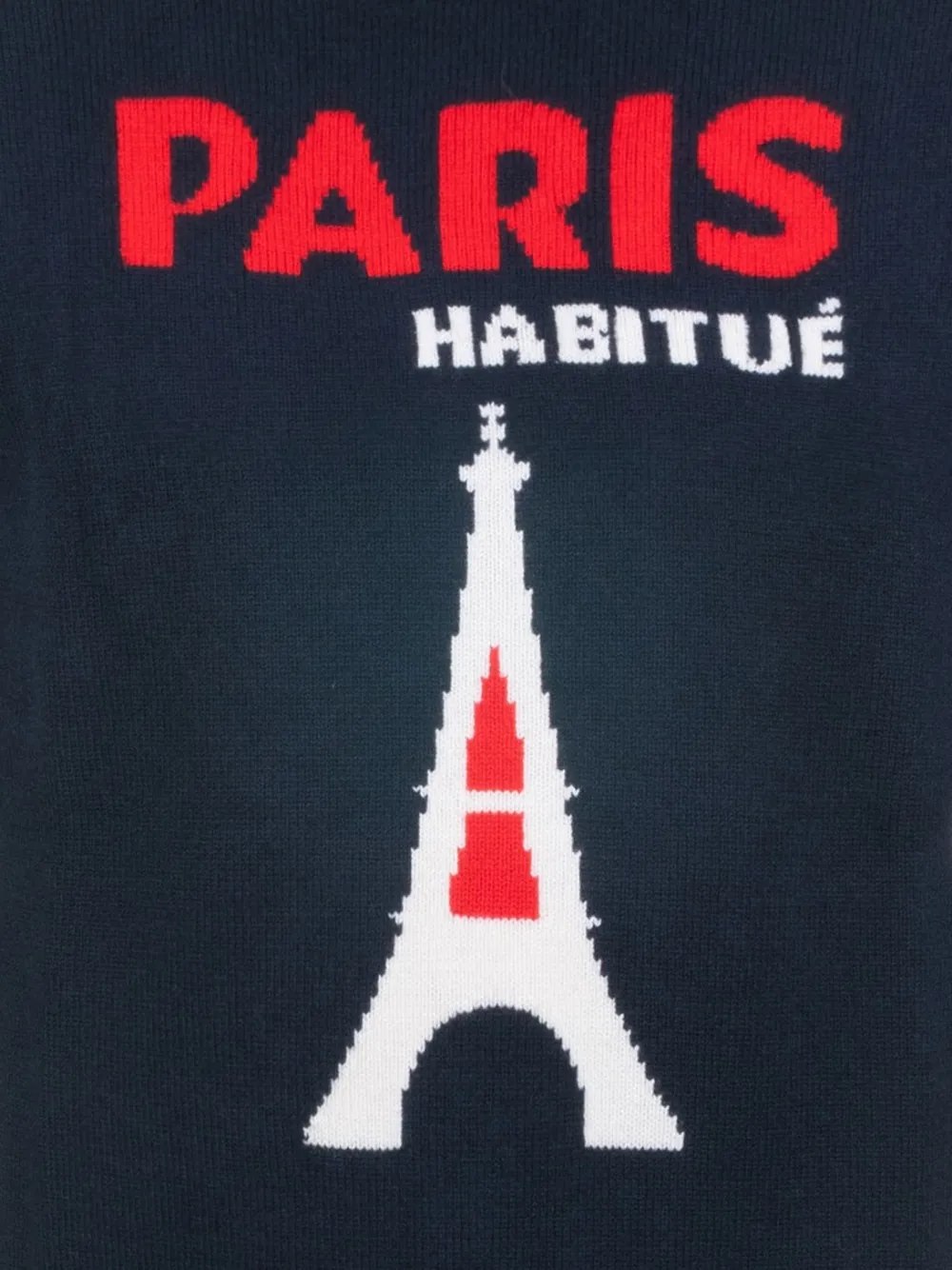 MC2 Saint Barth Trui met ronde hals - Blauw