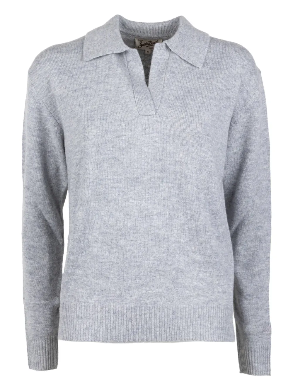 MC2 Saint Barth polo neck sweater - Grigio
