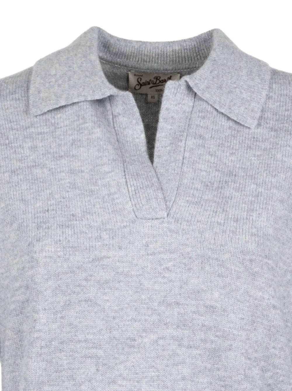  Mc2 Saint Barth Polo Neck Sweater - Grey 