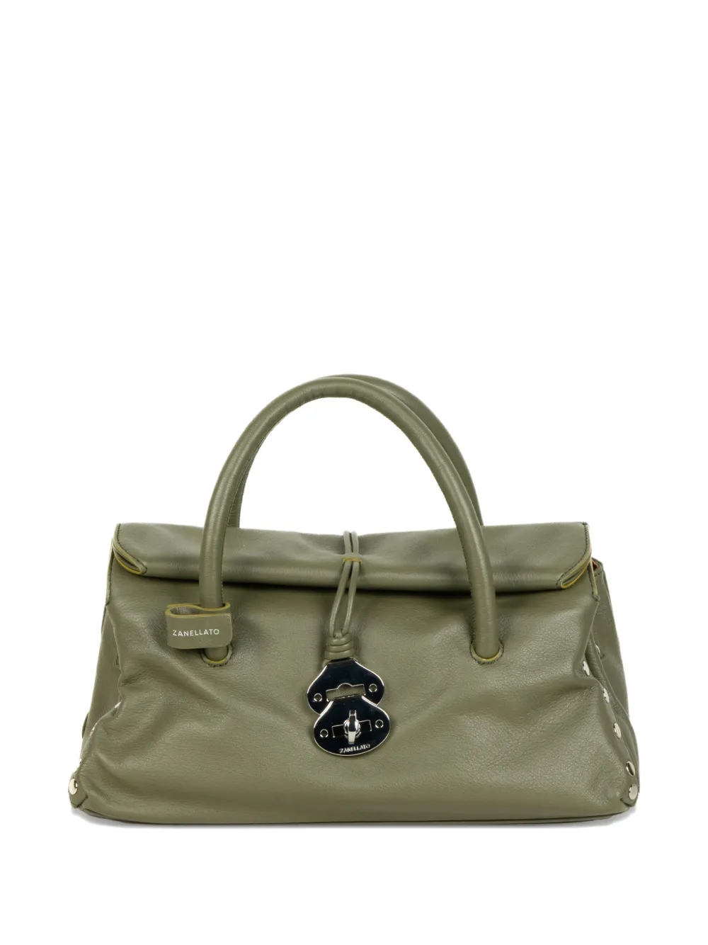 Zanellato top-handle tote bag | Green | Image 1