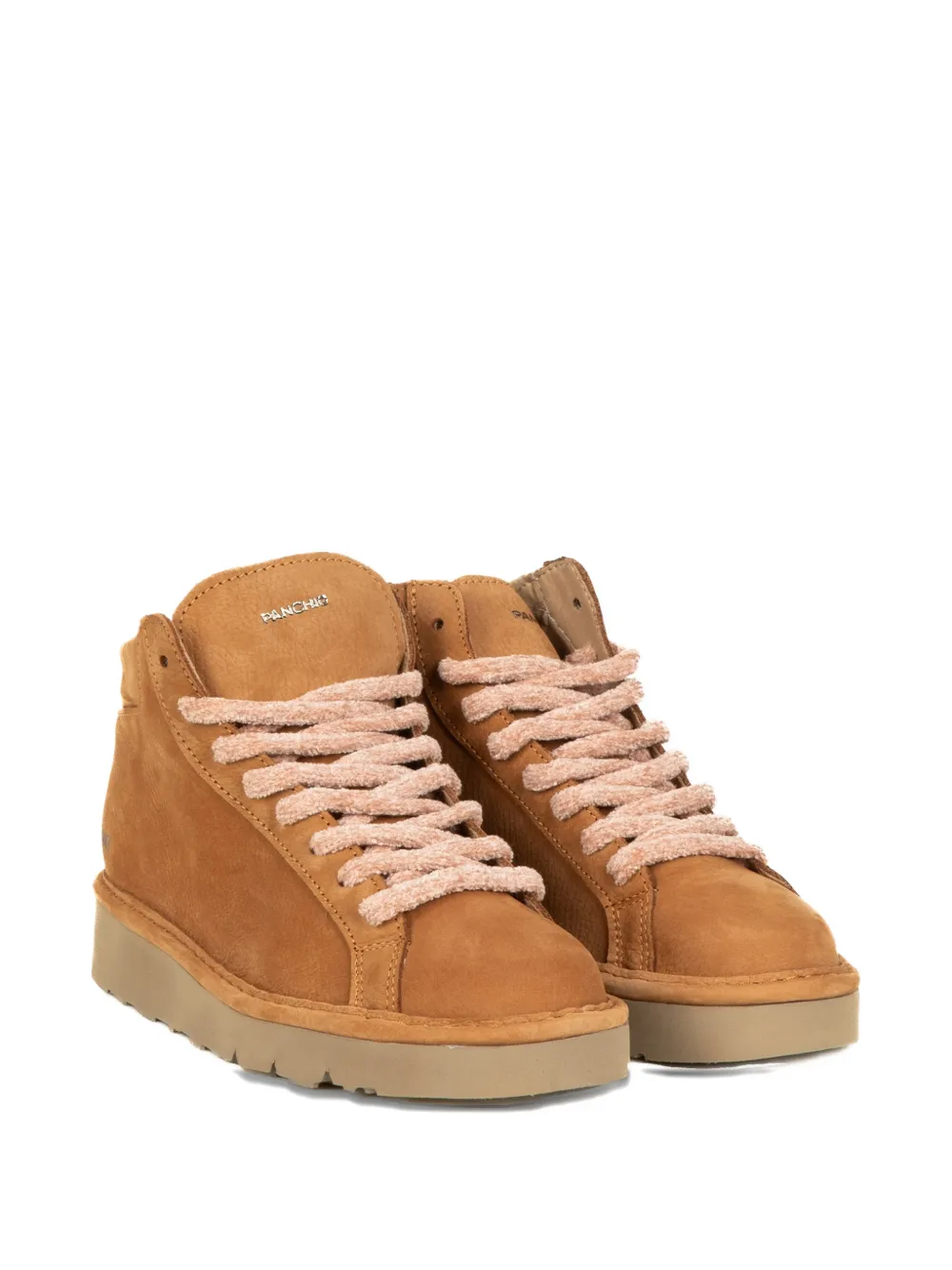 PANCHIC High-top laarzen met plateauzool Bruin