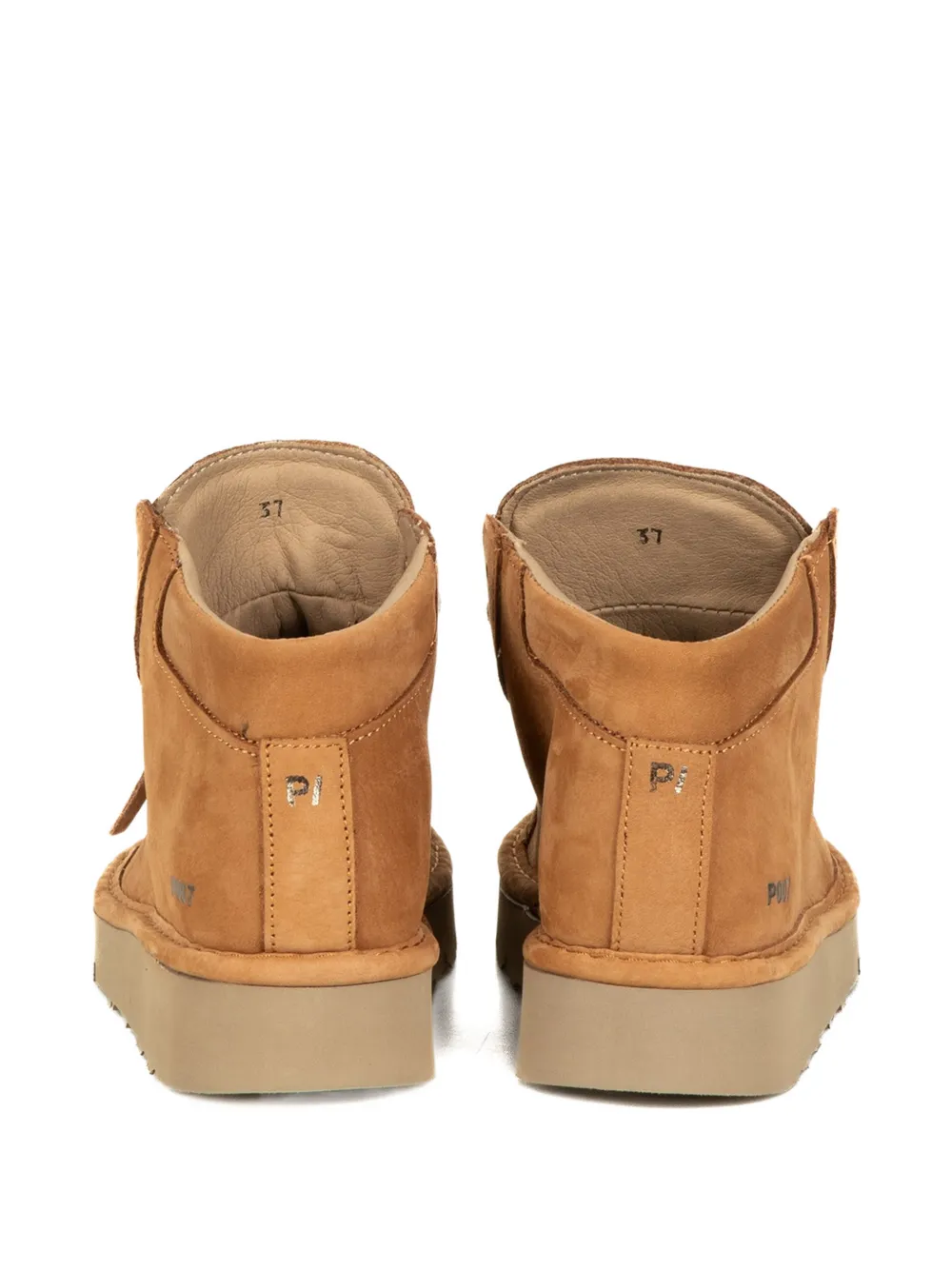 PANCHIC High-top laarzen met plateauzool Bruin