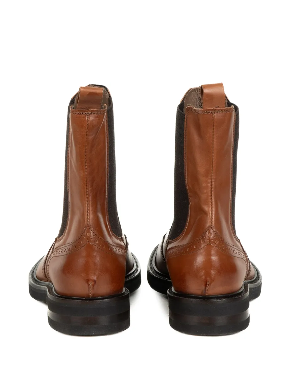  Delduca Leather Boots - Brown 