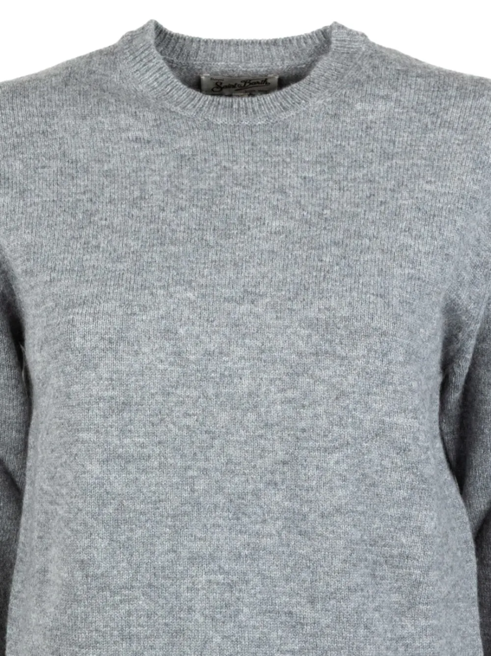 Mc2 Saint Barth Ribbed Knit Knitwear - Grey 
