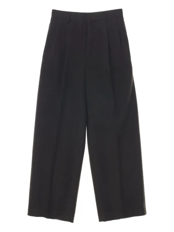 Auralee Belt-loop Trousers in Brown