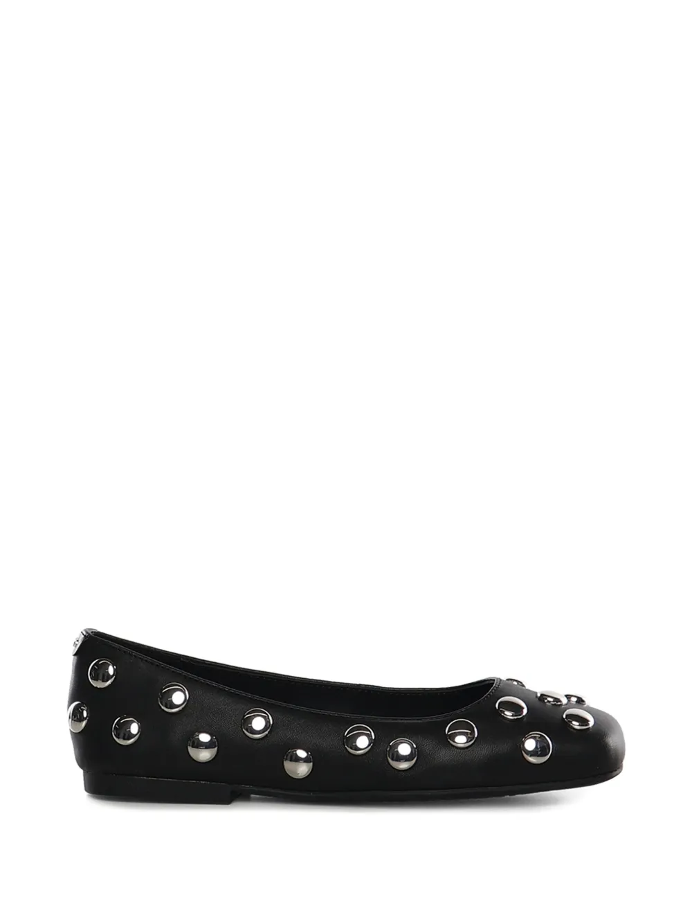 Michael Michael Kors studded leather ballet flats - Schwarz