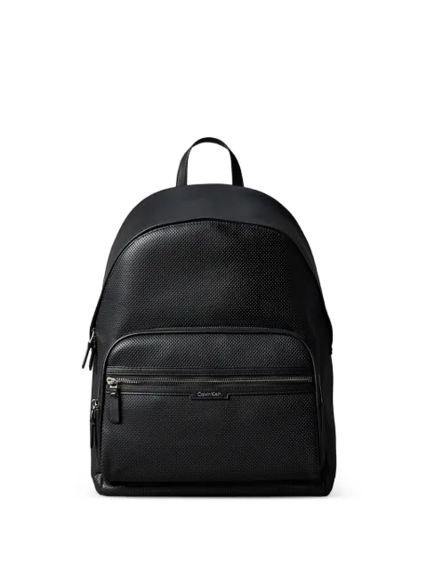 Calvin Klein mochila con placa del logo