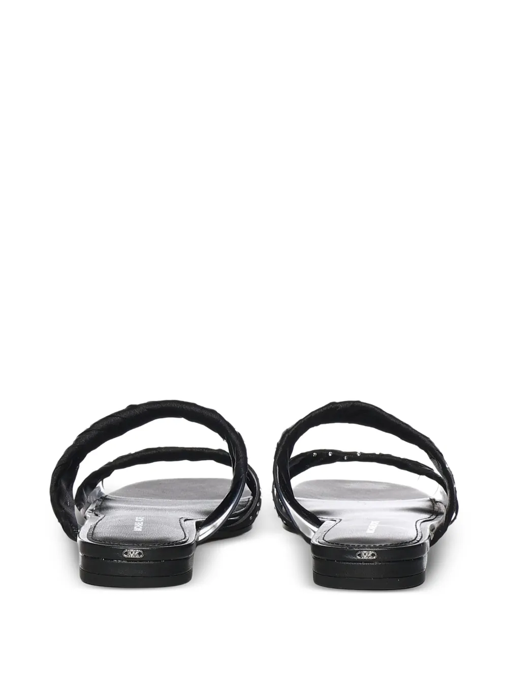  Michael Michael Kors Studded Strappy Sandals - Black 