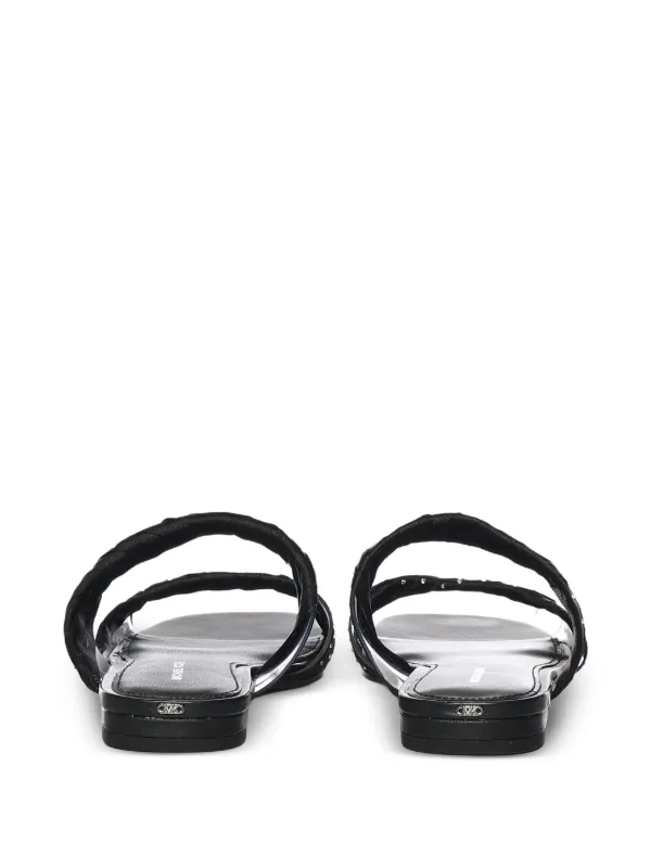 MICHAEL KORS ロゴストラップ サンダル ブラック Michael Michael Kors スタッズ ストラップサンダル | ブラック