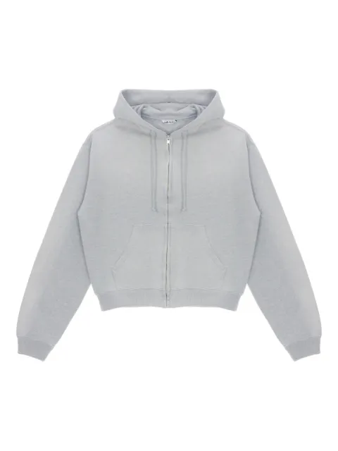 Auralee 拉链连帽衫