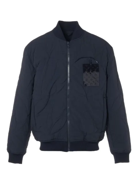 Louis Vuitton Pre-Owned 2022 monogram-logo pocket jacket