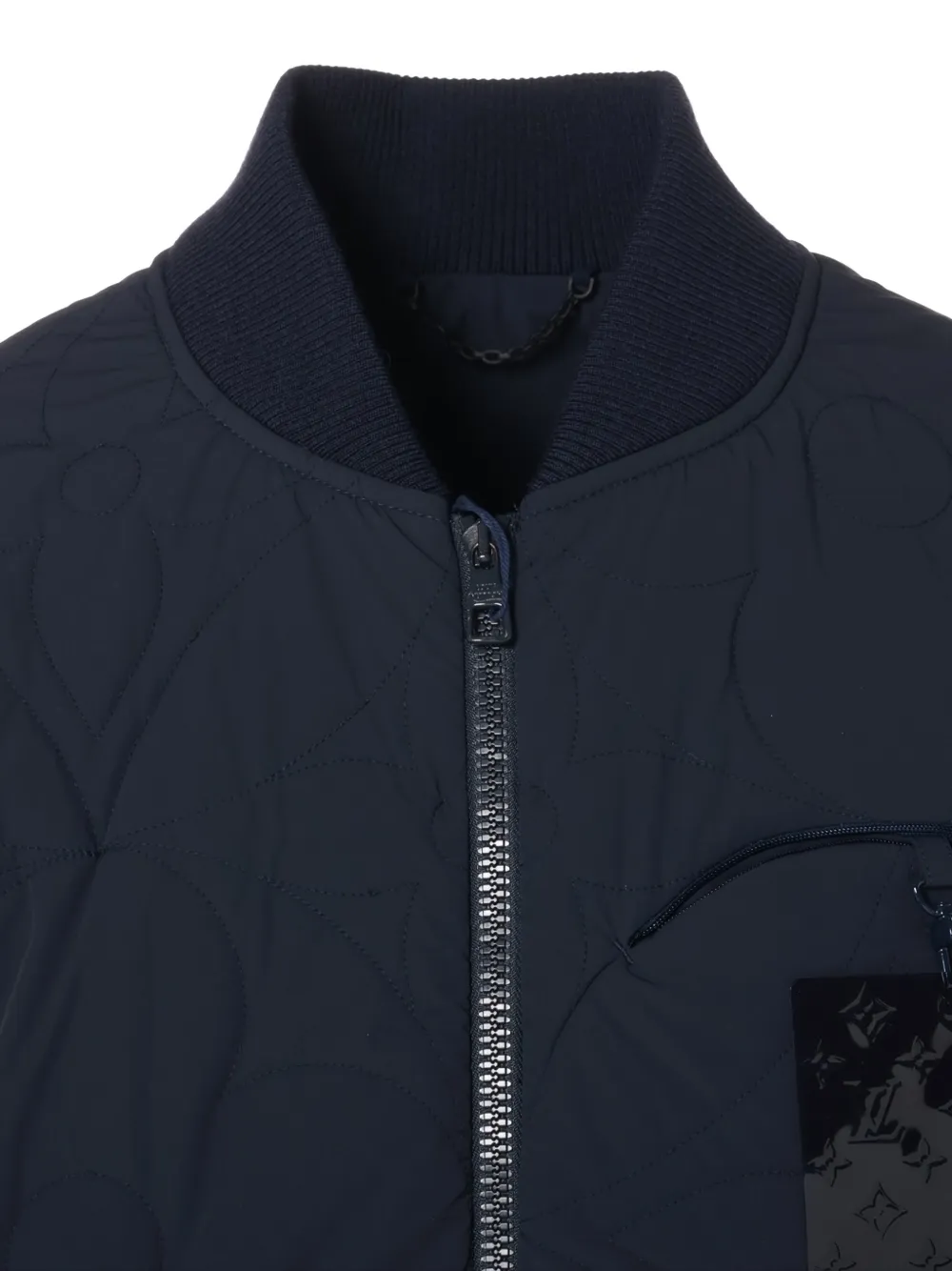 Pre-owned Louis Vuitton 2022 Monogram-logo Pocket Jacket In Blue