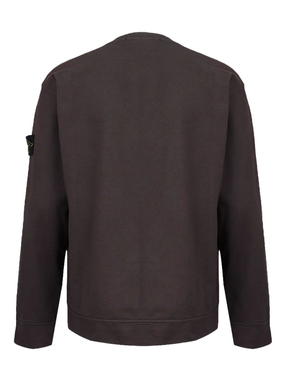Stone Island Sweater met ronde hals en patch - Grijs