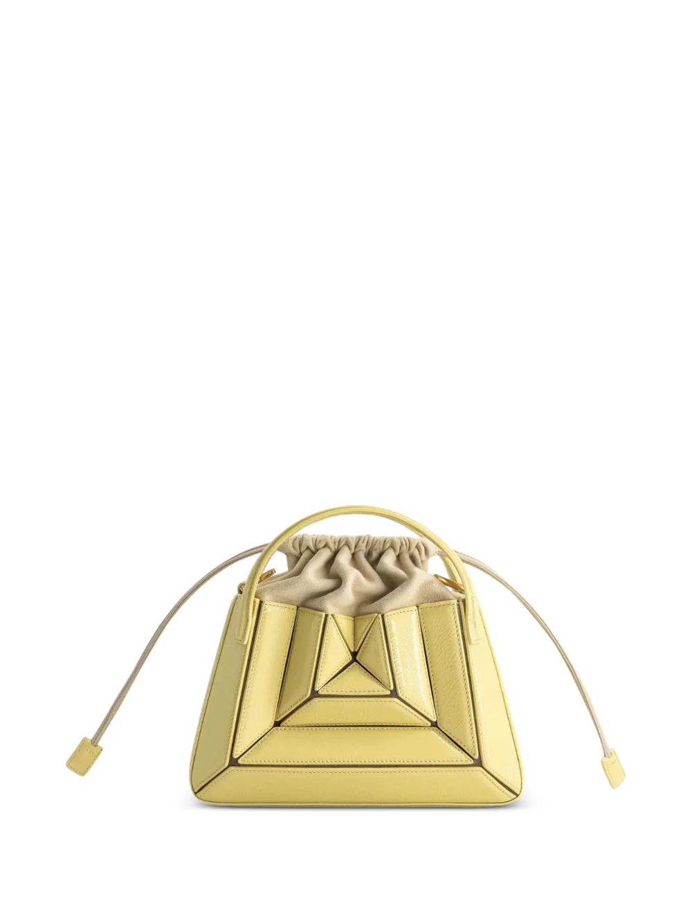 Mlouye mini Sera tote bag - Geel