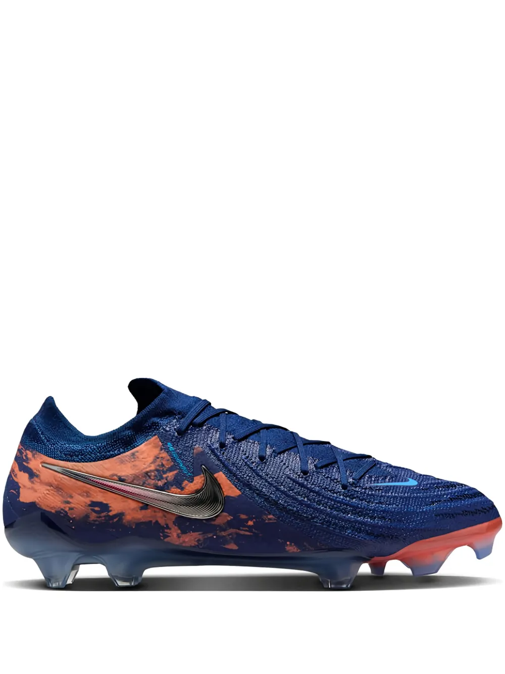 Nike Phantom GX II Elite FG Erling Haaland phantom textured low-top football sneakers - Blau