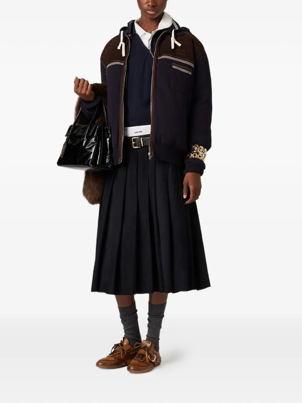 Miu Miu falda midi plisada | Faldas plisadas | Image 2