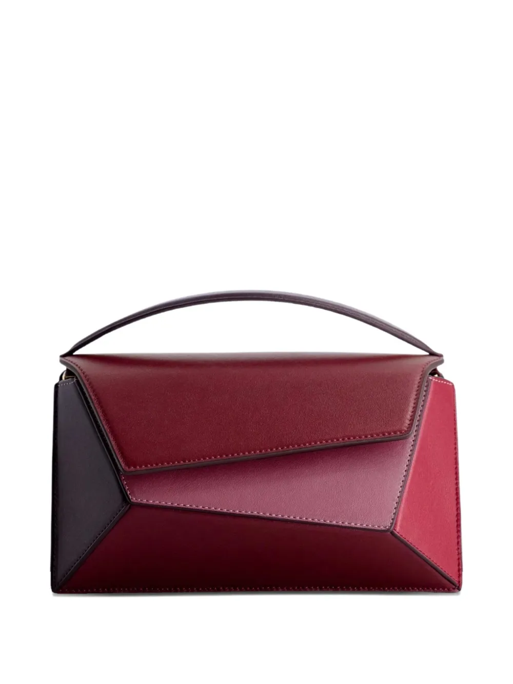 Mlouye Small Naomi Top-handle Mini Bag In Red