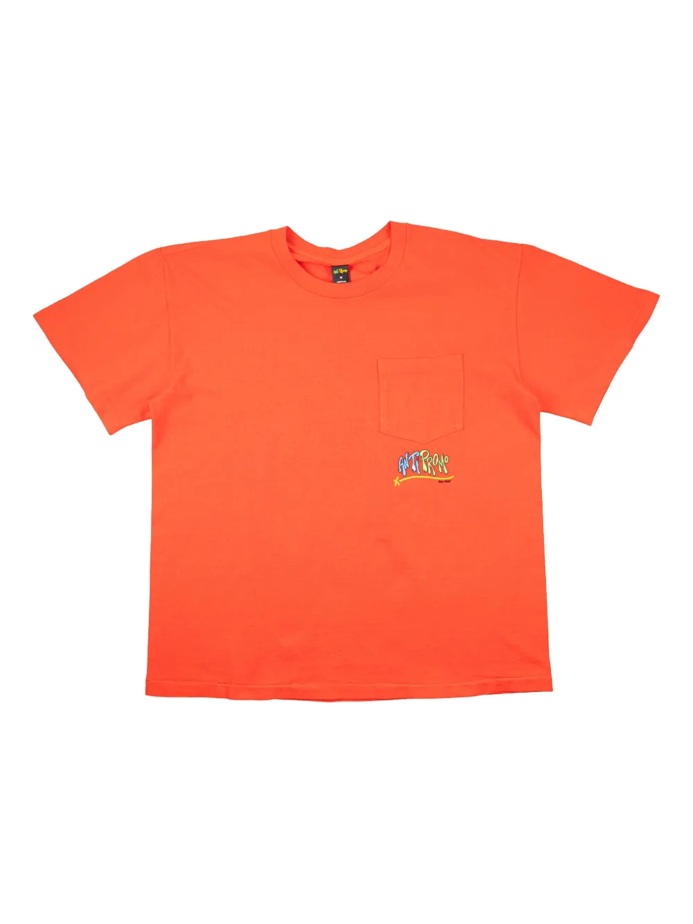 chest pocket graphic T-shirt