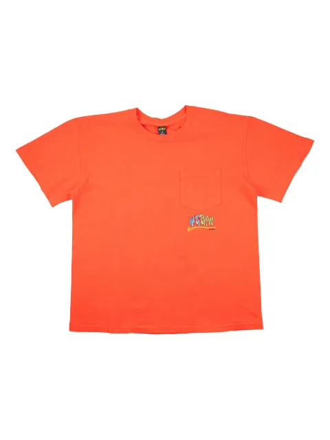 ANTI PROMO chest pocket graphic T-shirt