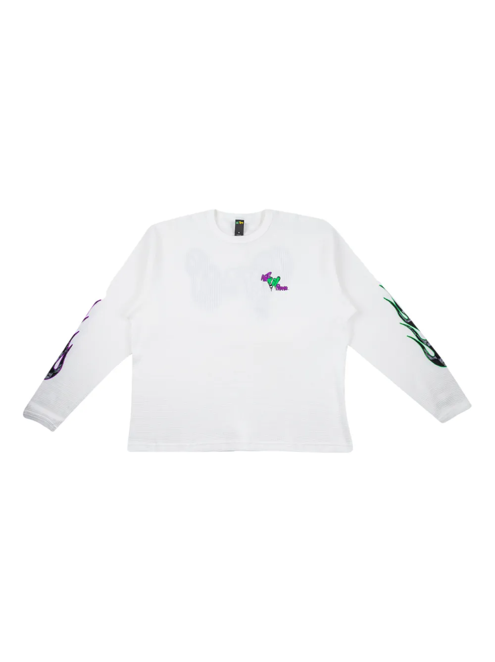 ANTI PROMO thermal shirt - White