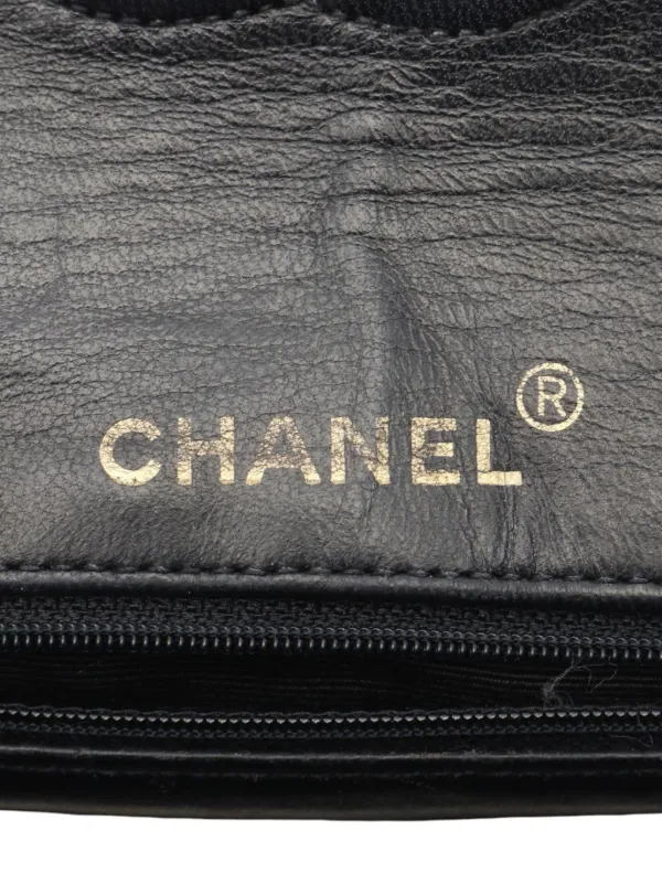 CHANEL Pre-Owned 1989-1991 Mini Classic Quilted Lambskin Square