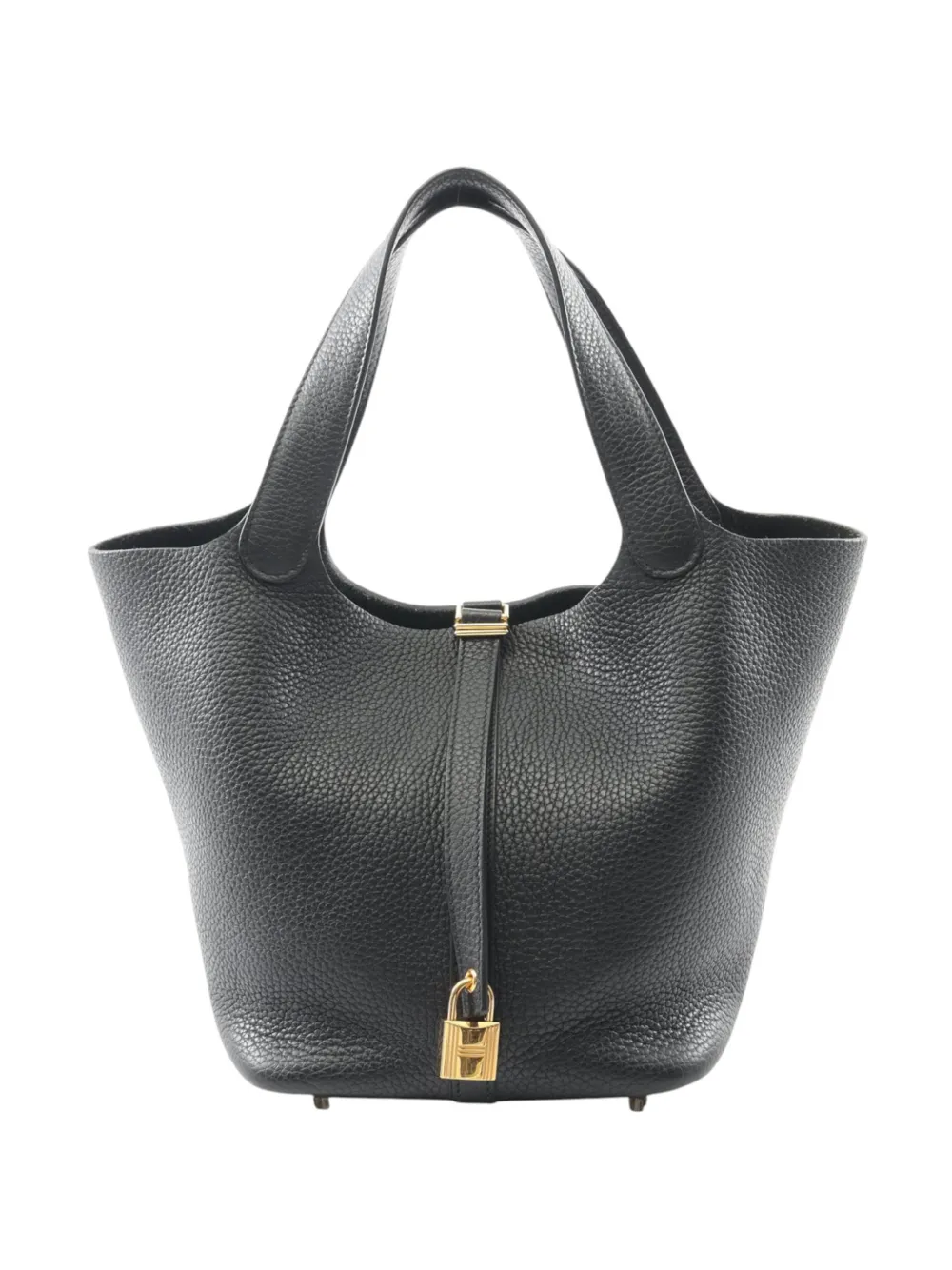 Hermès Pre-Owned 2020 Clemence Picotin Lock 22 handbag | Black | Image 1