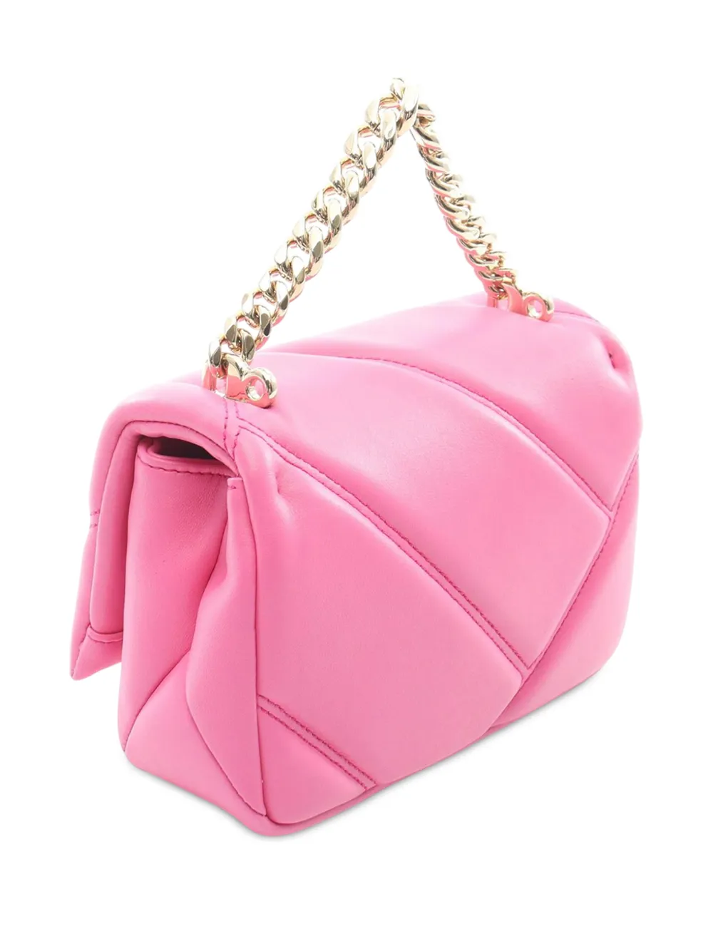 BVLGARI Pre-owned 2010-2025 Mini Leather Serpenti Cabochon Satchel In Pink