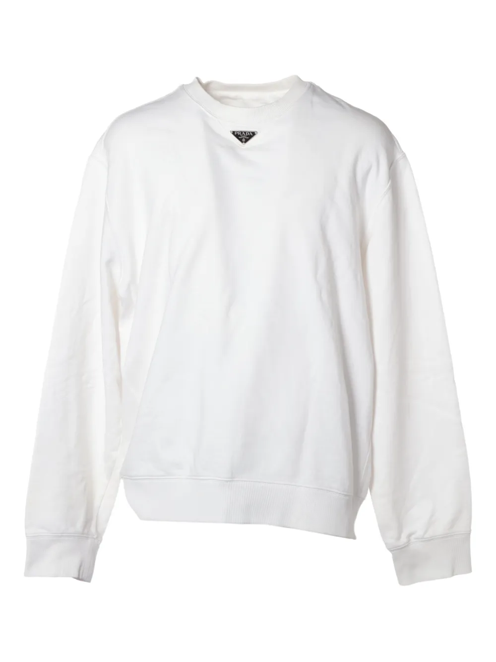Prada Pre-Owned sweat en coton (2023) | blanc | Image 1