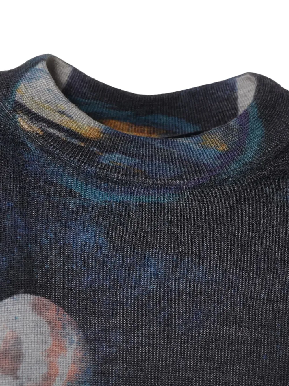 Pre-owned Louis Vuitton 2016-2020s Galaxy-print Sweater In Blue
