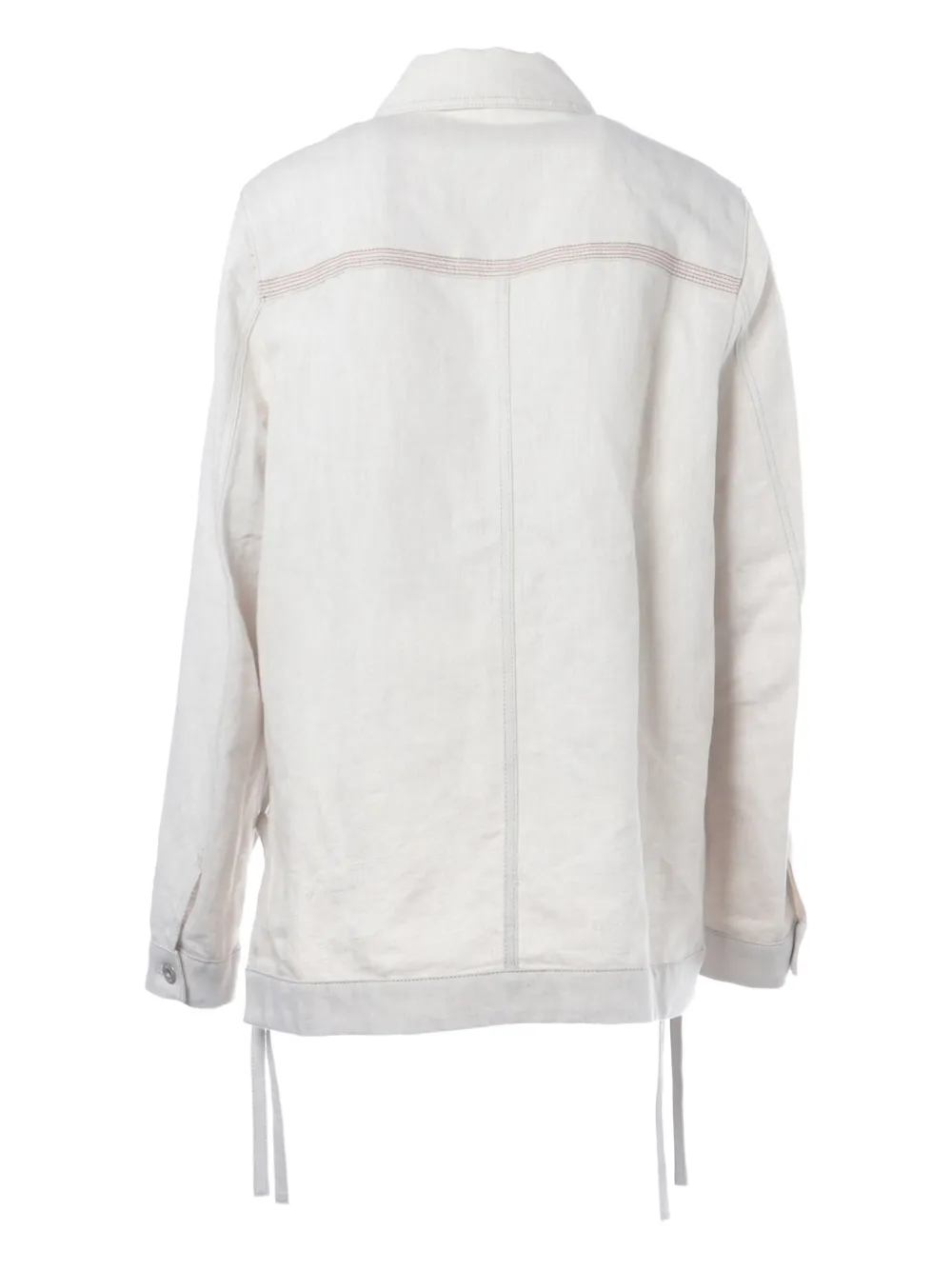 LOEWE Pre-owned 2023 Anagram Jacket In Neutral