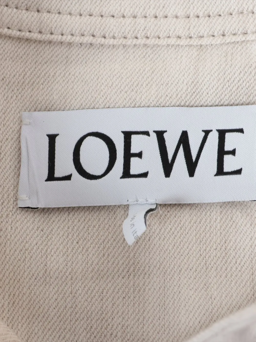 LOEWE Pre-owned 2023 Anagram Jacket In Neutral