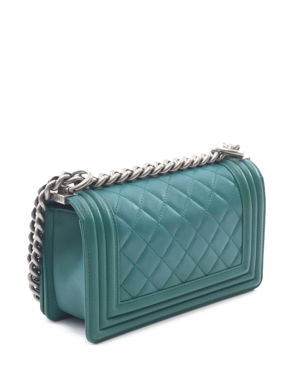 2014 Small Quilted Lambskin Boy Flap Crossbody Bag