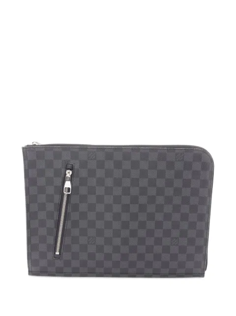 Louis Vuitton Pre-Owned bolsa de mano Damier Graphite Poche-Documents Portfolio 2012