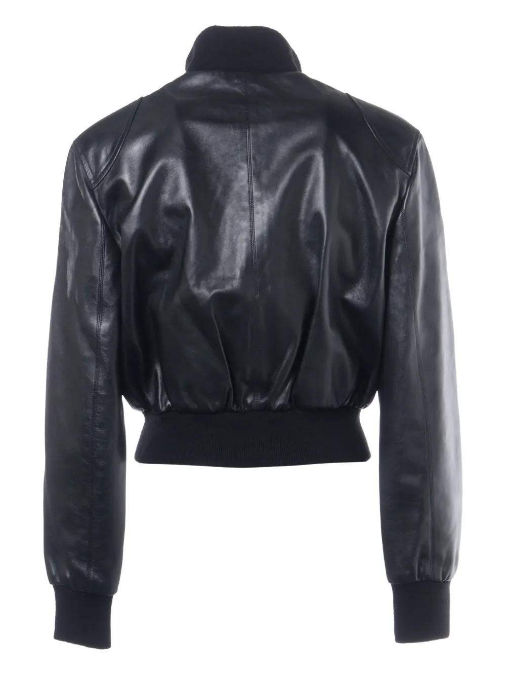 CHANEL Pre-Owned 1990-2000s interlocking CC leather jacket | Image 2