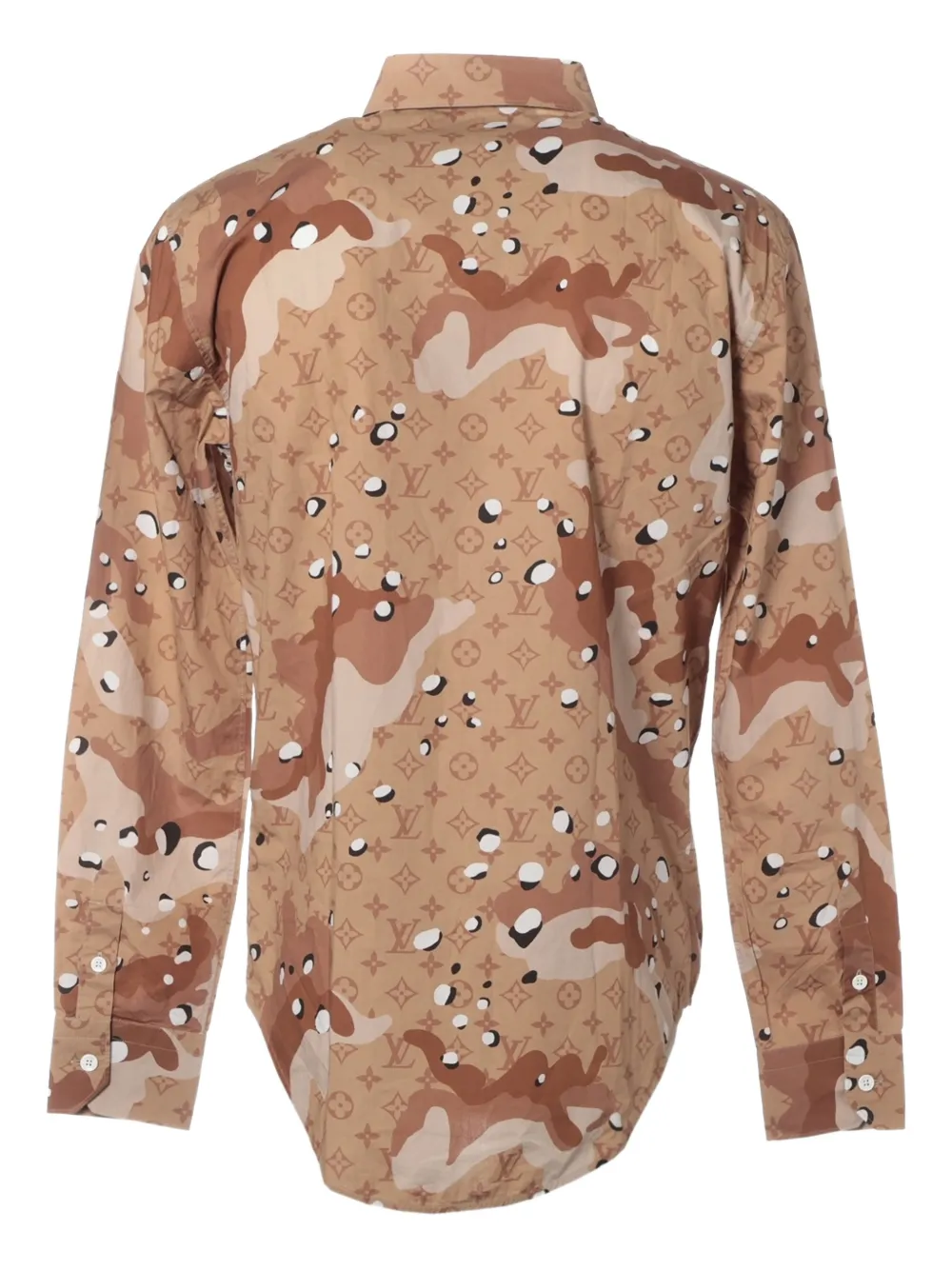 Louis Vuitton Pre-Owned 2020 Camo DNA Monogram Hemd | Herren | Image 2