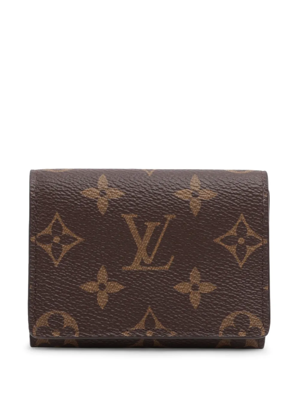 Louis Vuitton Pre-Owned 2021-2025s Monogram card holder | Brown | Image 1