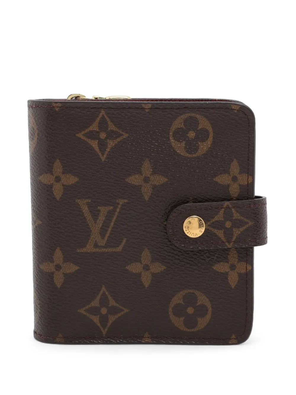 Louis Vuitton Pre-Owned 2001 Monogram compact wallet | Brown | Image 1