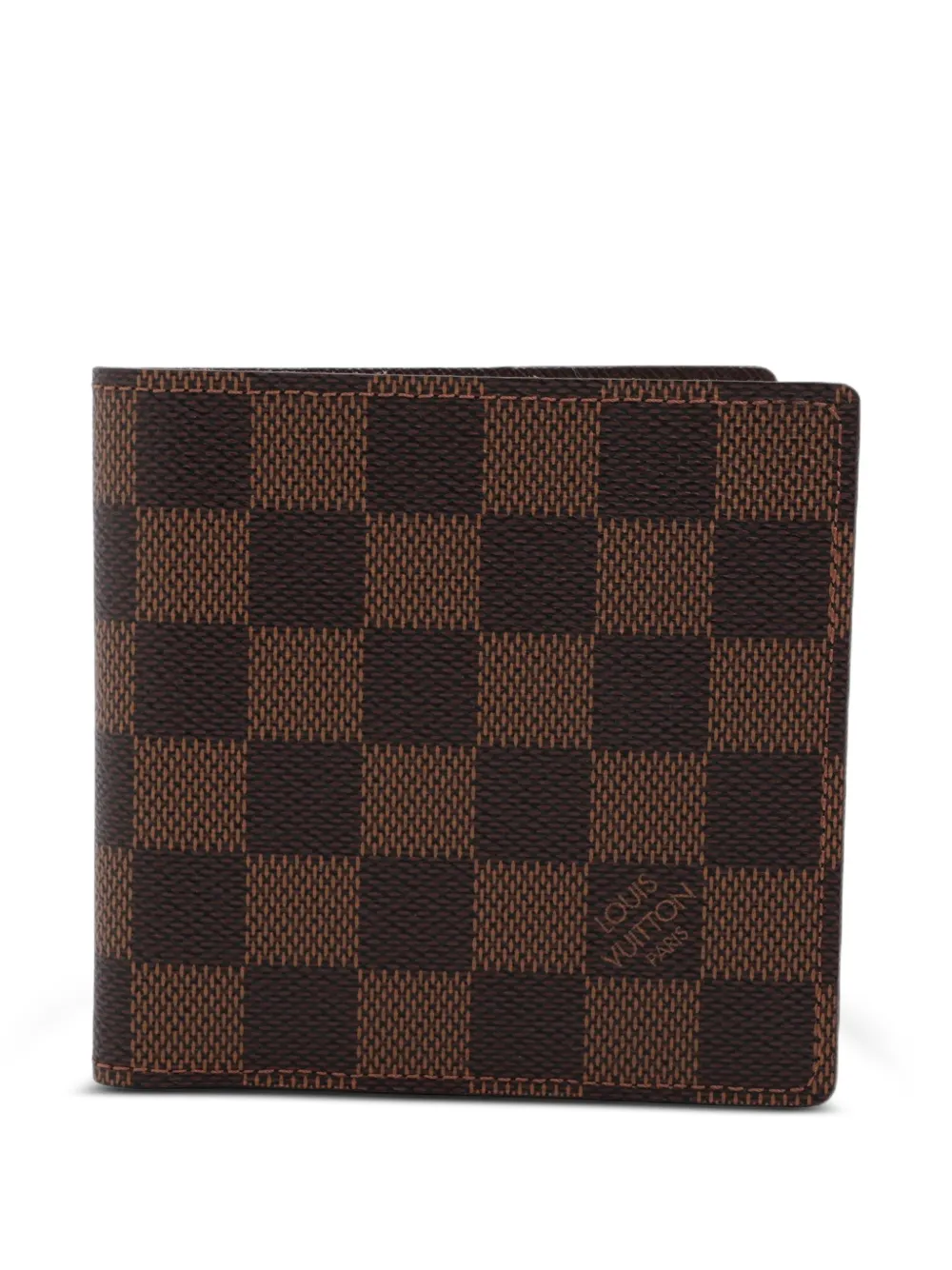 Louis Vuitton Pre-Owned 2012 Damier-pattern wallet | Brown | Image 1
