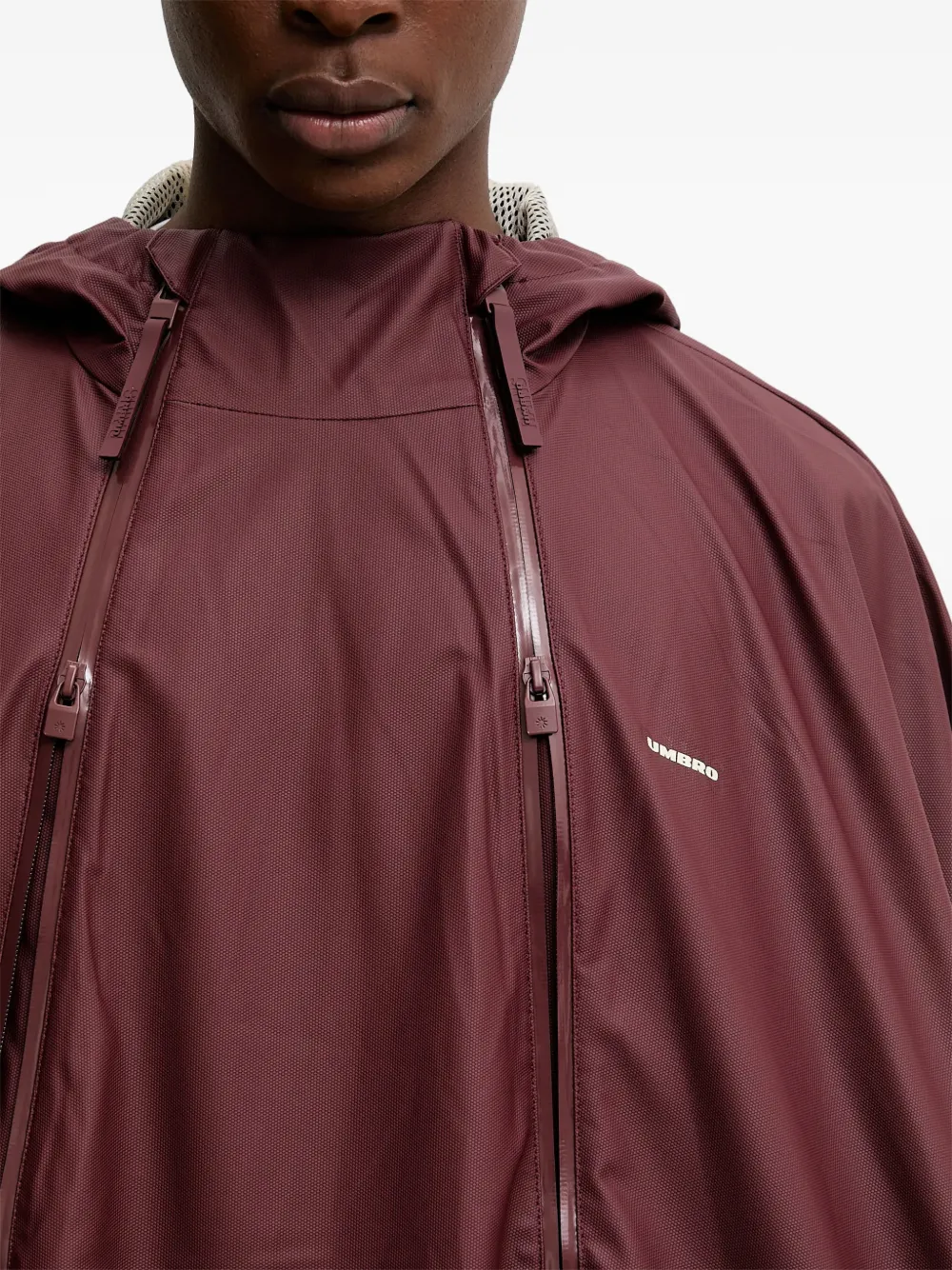 X Umbro Hooded Zip-Up Coat