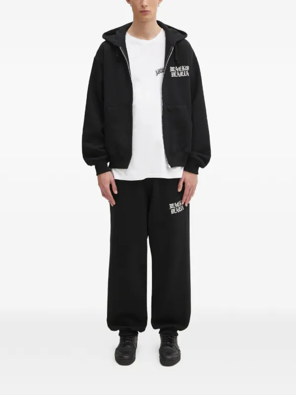 WACKO MARIA ジップアップ パーカー | ブラック | FARFETCH JP