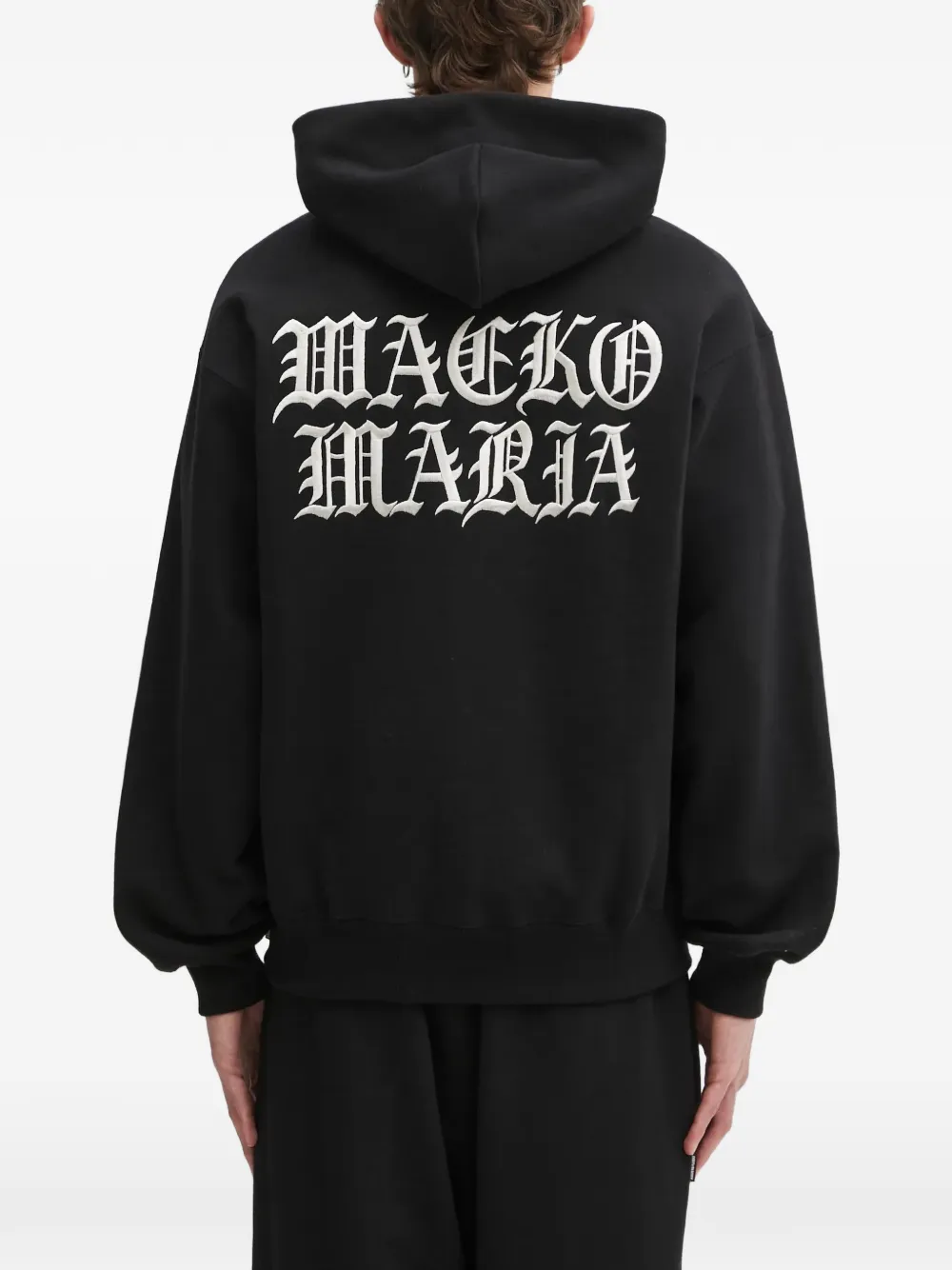 WACKO MARIA ジップアップ パーカー | ブラック | FARFETCH JP