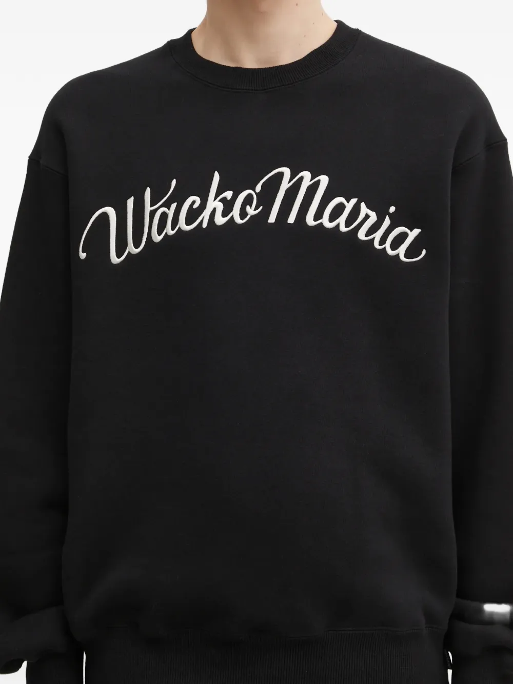 WACKO MARIA スウェット WACKO MARIA ロゴ スウェットシャツ | ブラック | FARFETCH JP
