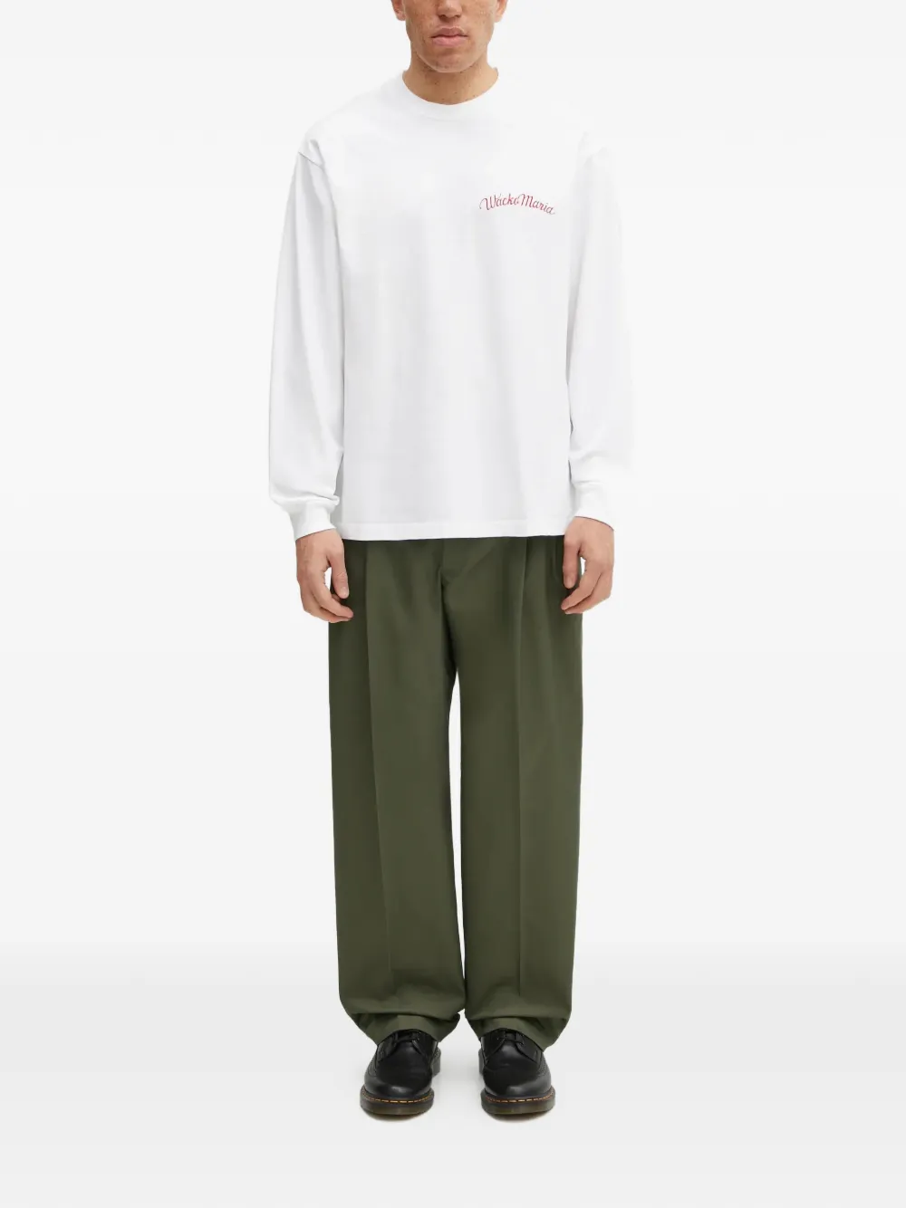 WACKO MARIA long-sleeve sweatshirt - Wit