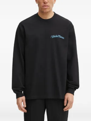 WACKO MARIA スウェット WACKO MARIA ロゴ スウェットシャツ | ブラック | FARFETCH JP