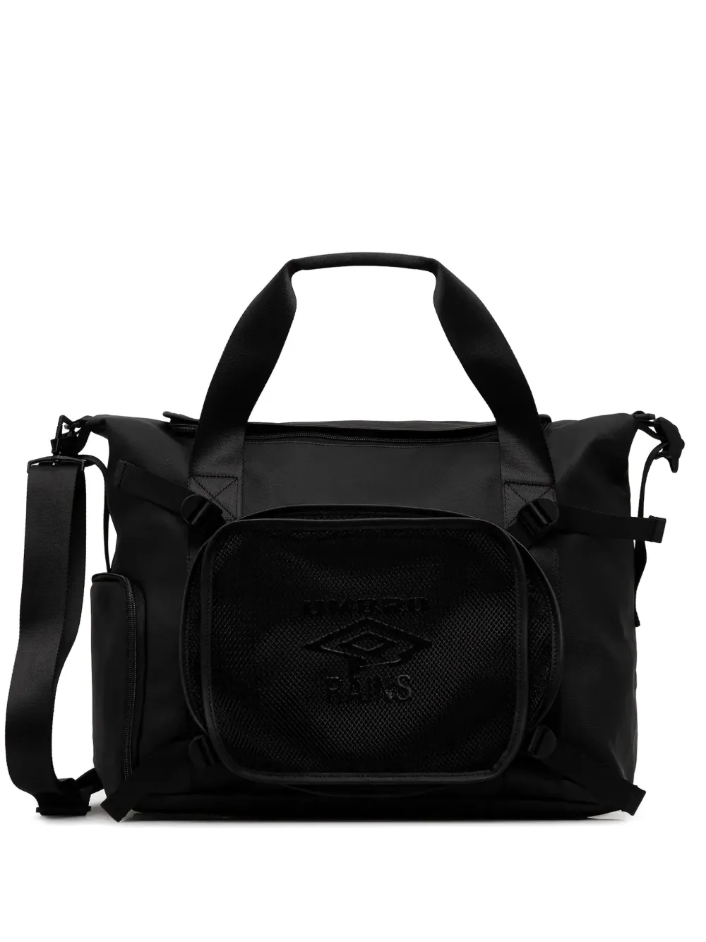 Rains x Umbro mesh-pocket holdall - Nero