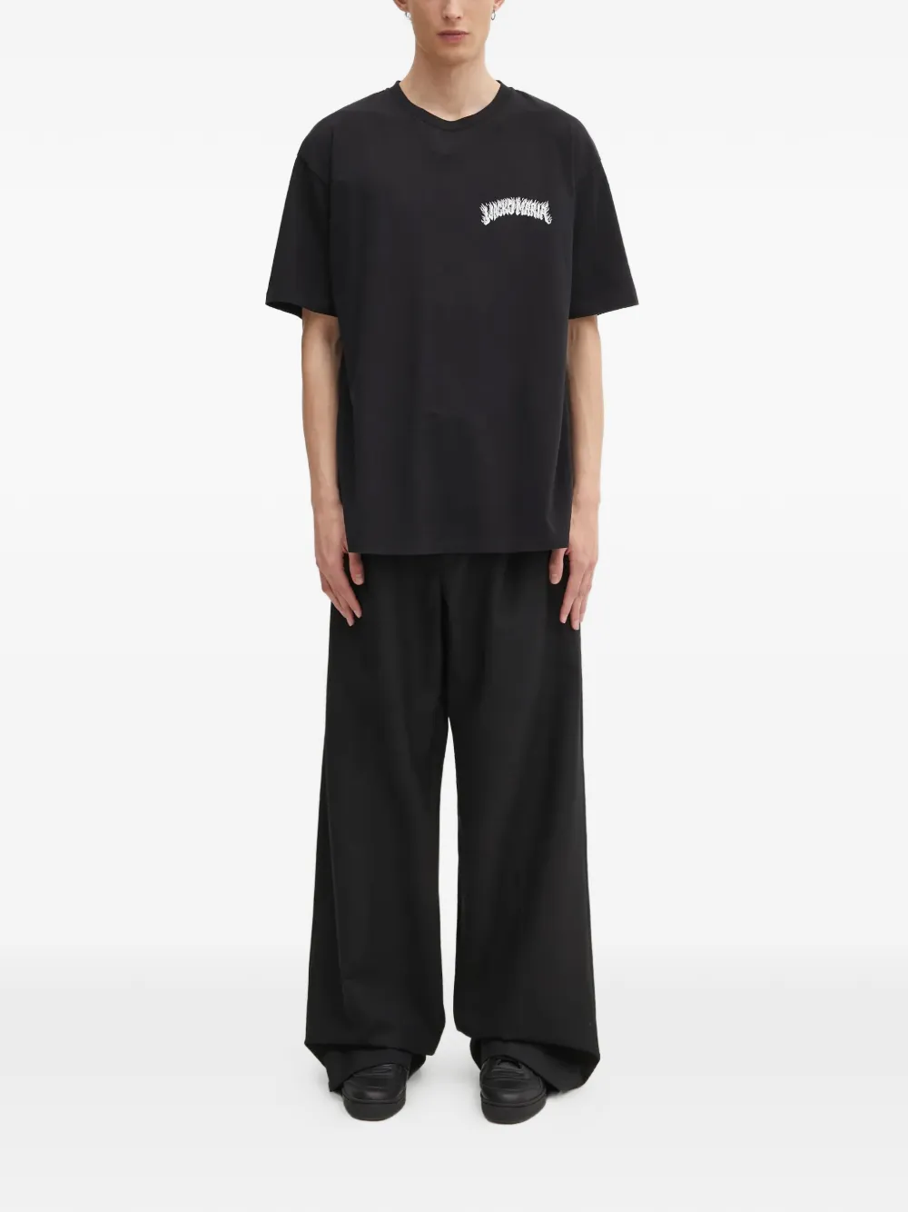 WACKO MARIA graphic-print T-shirt - Zwart