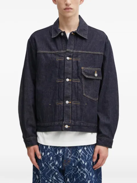 WACKO MARIA collared flap-pocket jacket