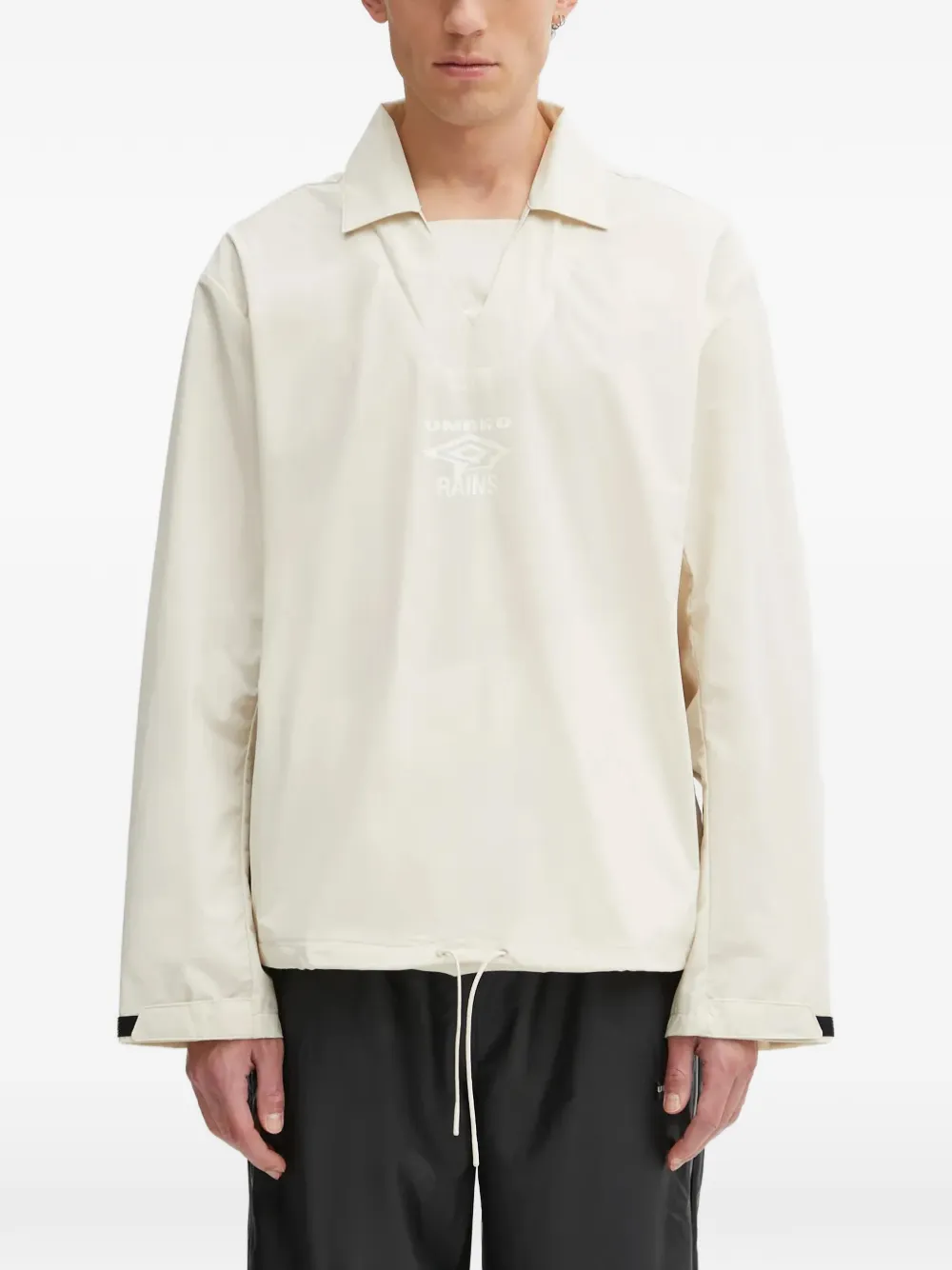 Rains x Umbro drawstring sweatshirt - Toni neutri