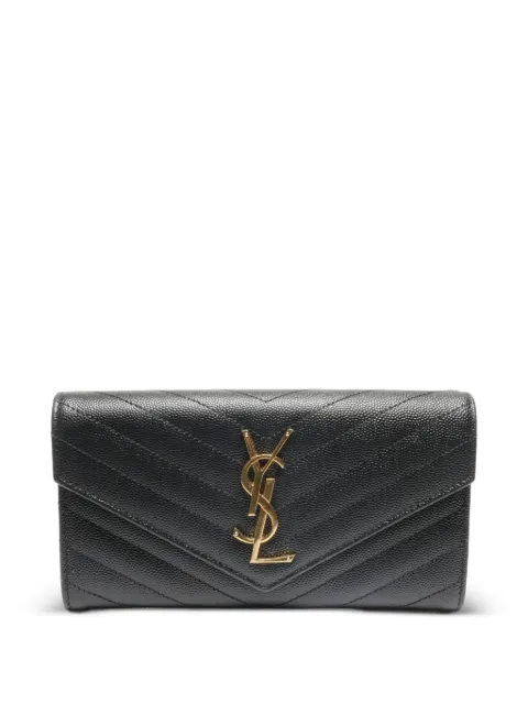 Saint Laurent Pre-Owned 2017 Cassandre leather wallet