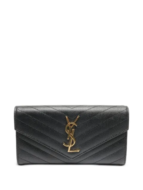 Saint Laurent Pre-Owned 2017 Cassandre leather wallet